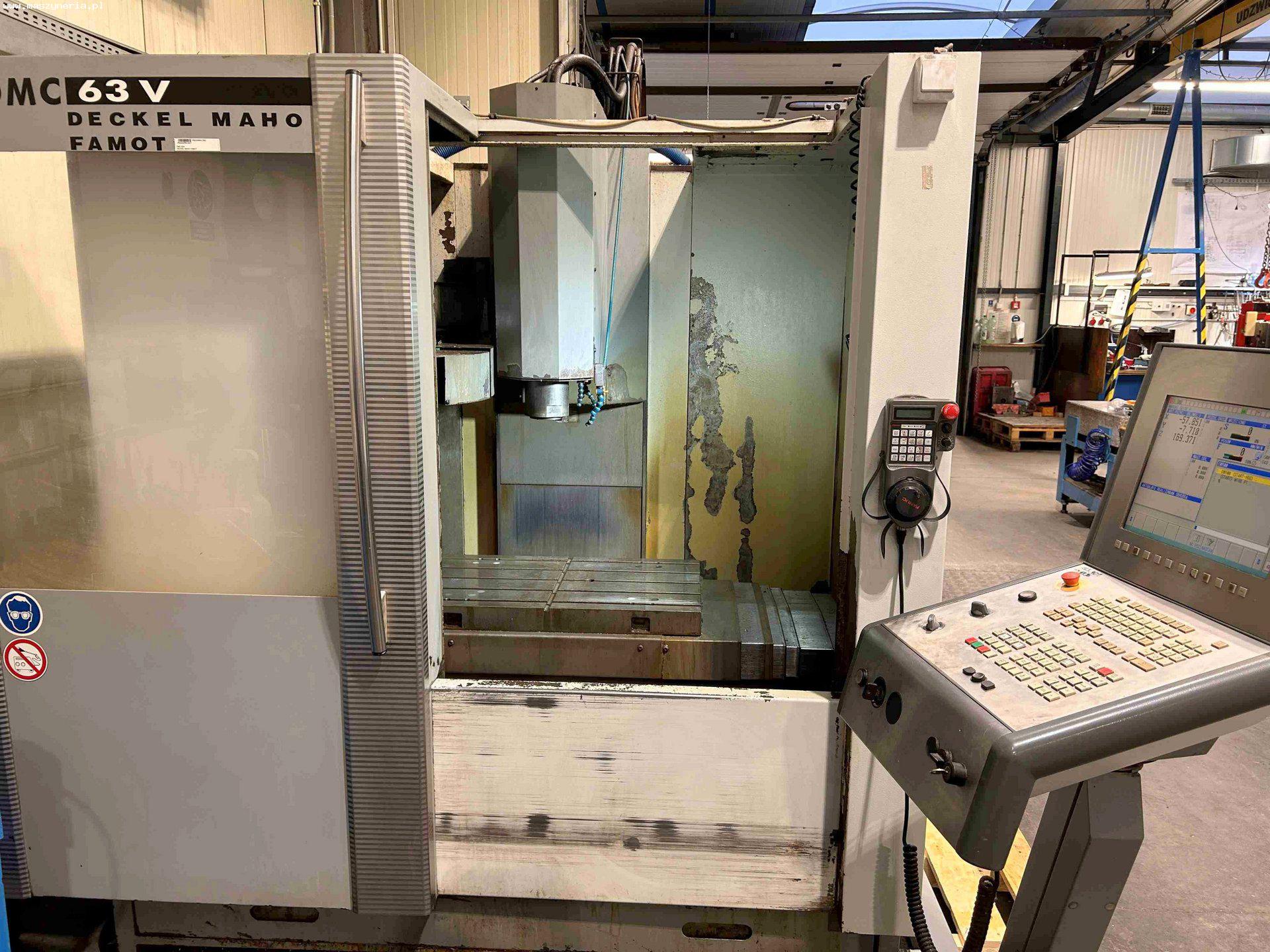 Centro di lavoro verticale CNC DECKEL MAHO DMC 63 V in vendita - foto 3